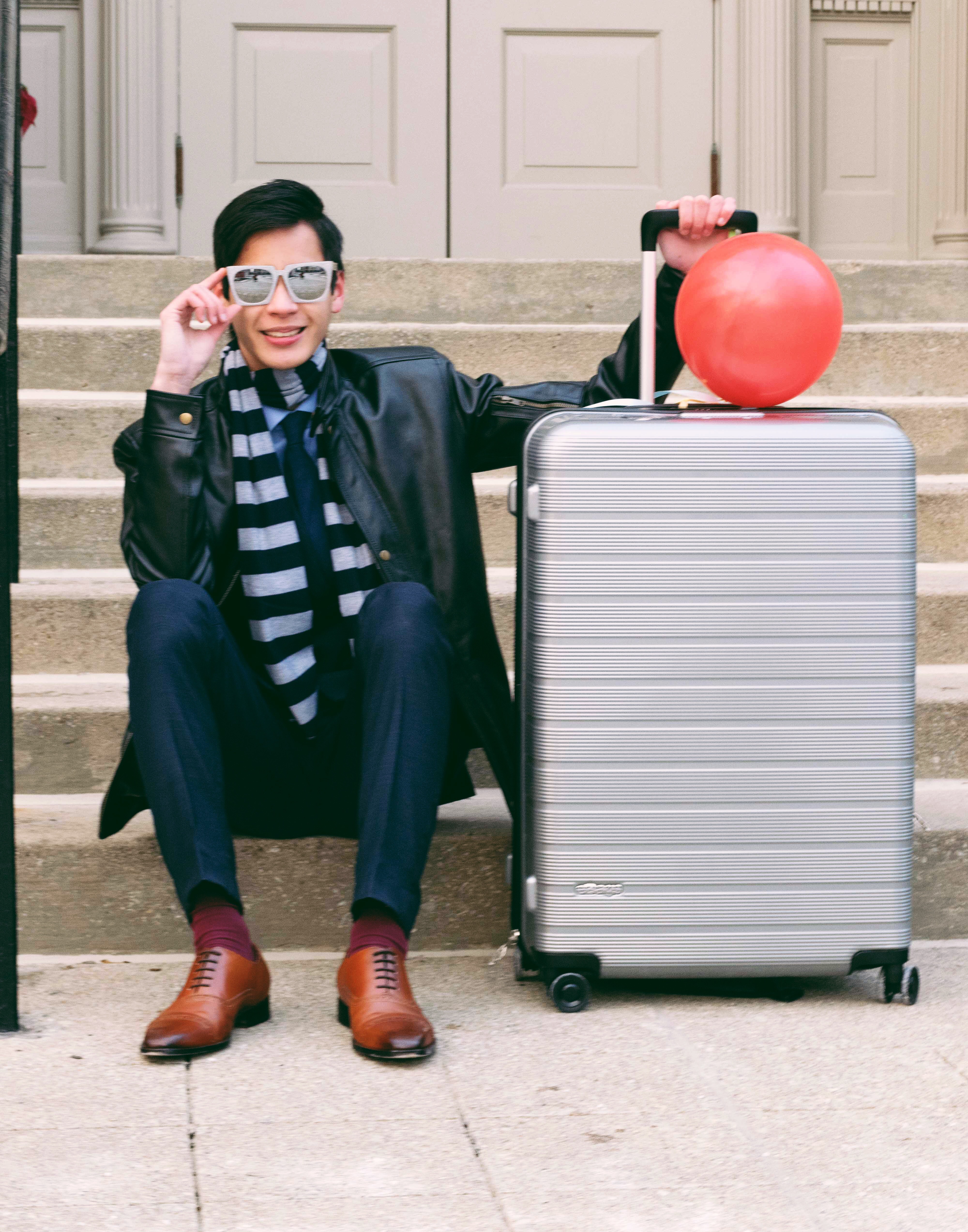 Mens Sledgehammer Brown Leather Trench Coat